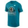Jacksonville Jaguars Nike Rewind Team Spirit Essential Cotton T-Shirt - Teal - Side View