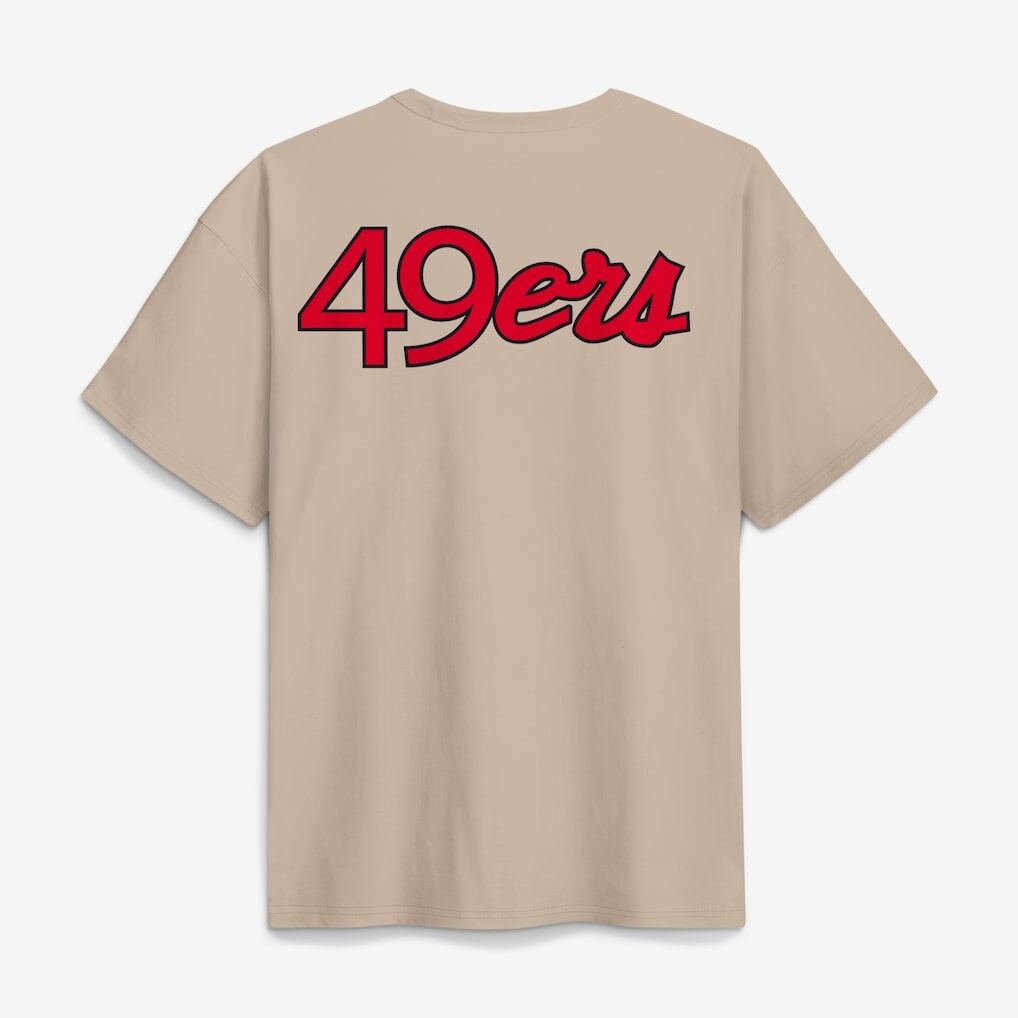 San Francisco 49ers Nike Night Primary Max90 T-Shirt - Sand