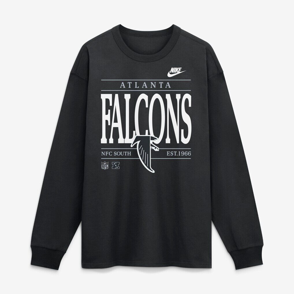 Atlanta Falcons Nike Red Zone Long Sleeve Max90 T-Shirt