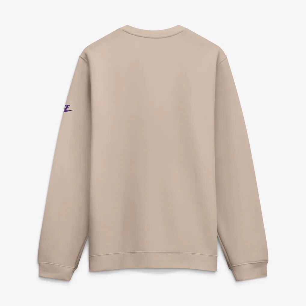 Minnesota Vikings Nike I-Formation Rewind Club Crew Sweatshirt - Sand