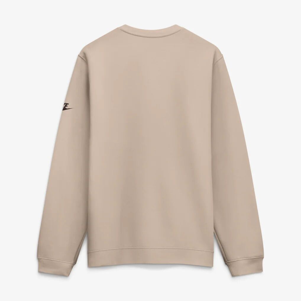 Cleveland Browns Nike I-Formation Rewind Club Crew Sweatshirt - Sand