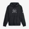 Las Vegas Raiders Nike Short Pass Rewind Club Fleece Hoodie - Black - Front View