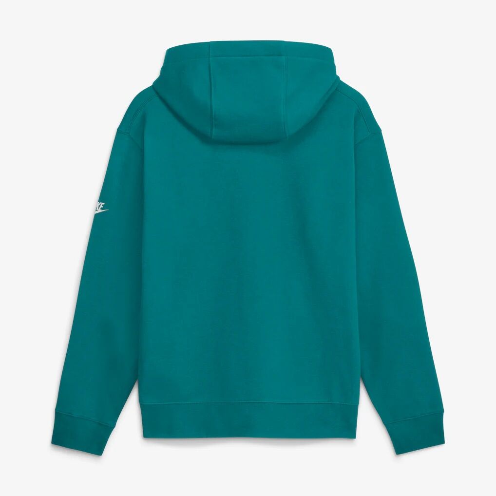 Miami Dolphins Nike Short Pass Rewind Club Fleece Hoodie - Aqua