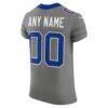 Buffalo Bills Nike Nickel City Vapor F.U.S.E. Custom Elite Jersey - Gray - Detail View