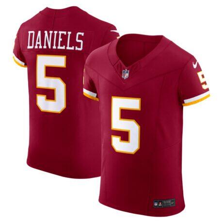 Jayden Daniels Washington Commanders Nike Team Vapor F.U.S.E. Elite Jersey - - Front View