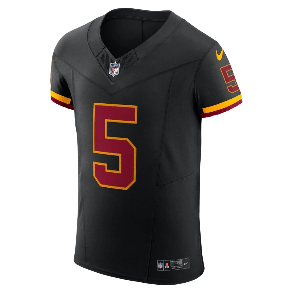 Jayden Daniels Washington Commanders Nike Alternate Vapor F.U.S.E. Elite Jersey