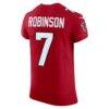 Bijan Robinson Atlanta Falcons Nike Team Vapor F.U.S.E. Elite Jersey - Red - Detail View