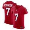 Bijan Robinson Atlanta Falcons Nike Team Vapor F.U.S.E. Elite Jersey - Red - Front View