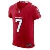 Bijan Robinson Atlanta Falcons Nike Team Vapor F.U.S.E. Elite Jersey - Red - Side View