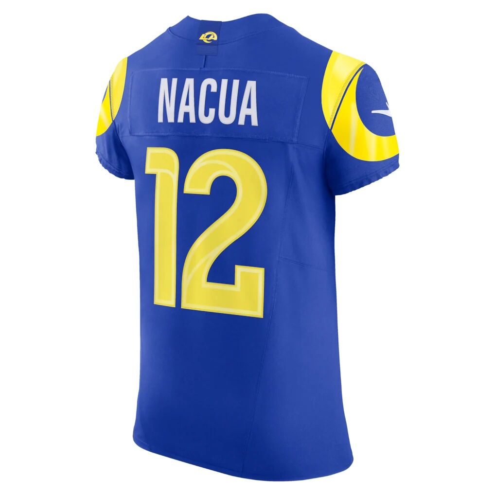 Puka Nacua Los Angeles Rams Nike Team Vapor F.U.S.E. Elite Jersey - Royal