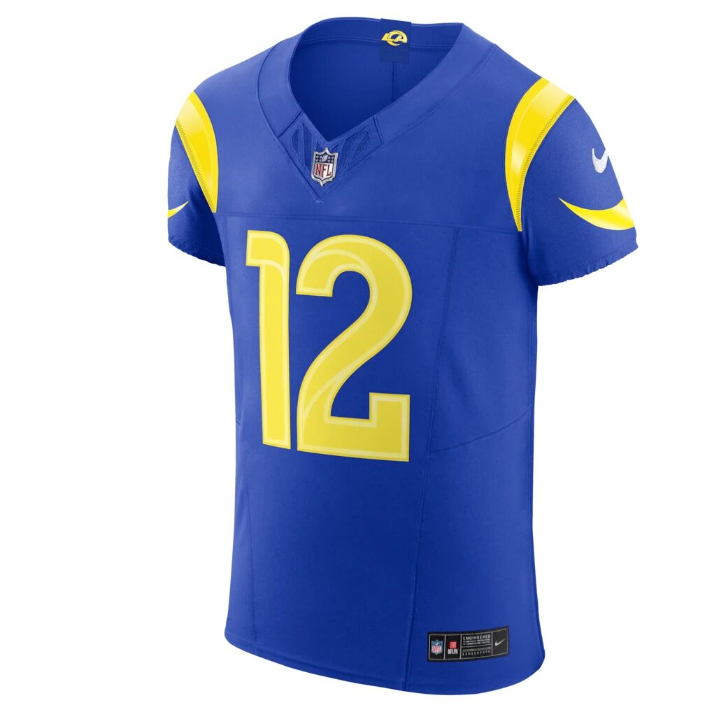 Puka Nacua Los Angeles Rams Nike Team Vapor F.U.S.E. Elite Jersey - Royal