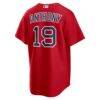 Roman Anthony Boston Red Sox Nike Alternate Replica Jersey - Red - Detail View