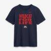 Arizona Wildcats Nike 2026 Sideline Dri-FIT Slogan T-Shirt - Navy - Front View