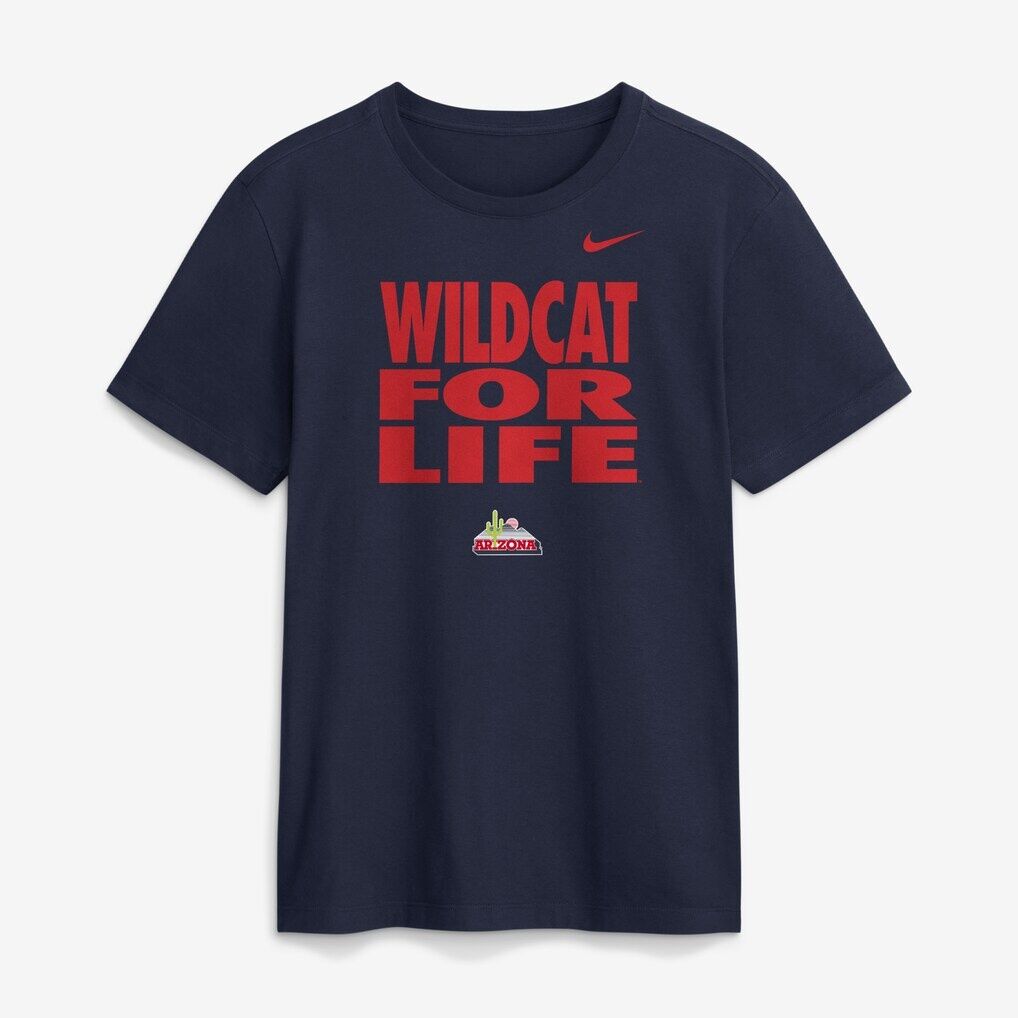 Arizona Wildcats Nike 2026 Sideline Dri-FIT Slogan T-Shirt