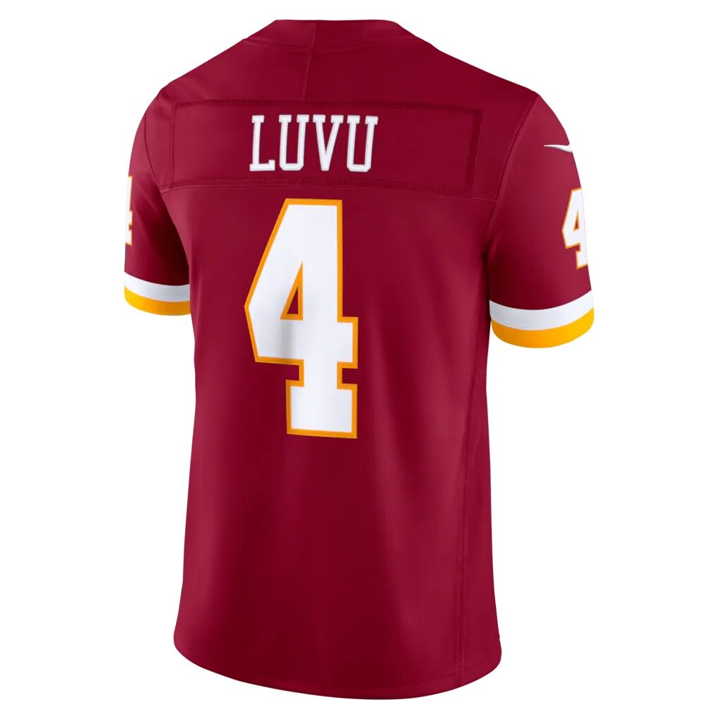 Frankie Luvu Washington Commanders Nike Team Vapor F.U.S.E. Stitched Limited Jersey - Burgundy