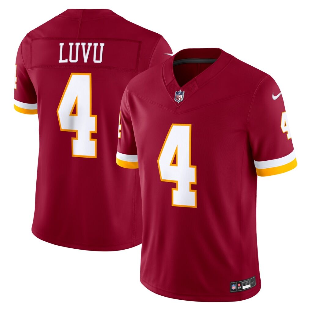 Frankie Luvu Washington Commanders Nike Team Vapor F.U.S.E. Stitched Limited Jersey - Burgundy