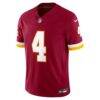 Frankie Luvu Washington Commanders Nike Team Vapor F.U.S.E. Stitched Limited Jersey - Burgundy - Side View