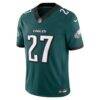 Quinyon Mitchell Philadelphia Eagles Nike Team Vapor F.U.S.E. Stitched Limited Jersey - - Side View