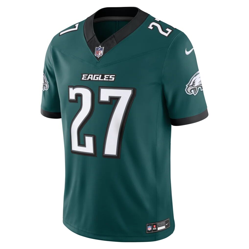 Quinyon Mitchell Philadelphia Eagles Nike Team Vapor F.U.S.E. Stitched Limited Jersey - Midnight Green