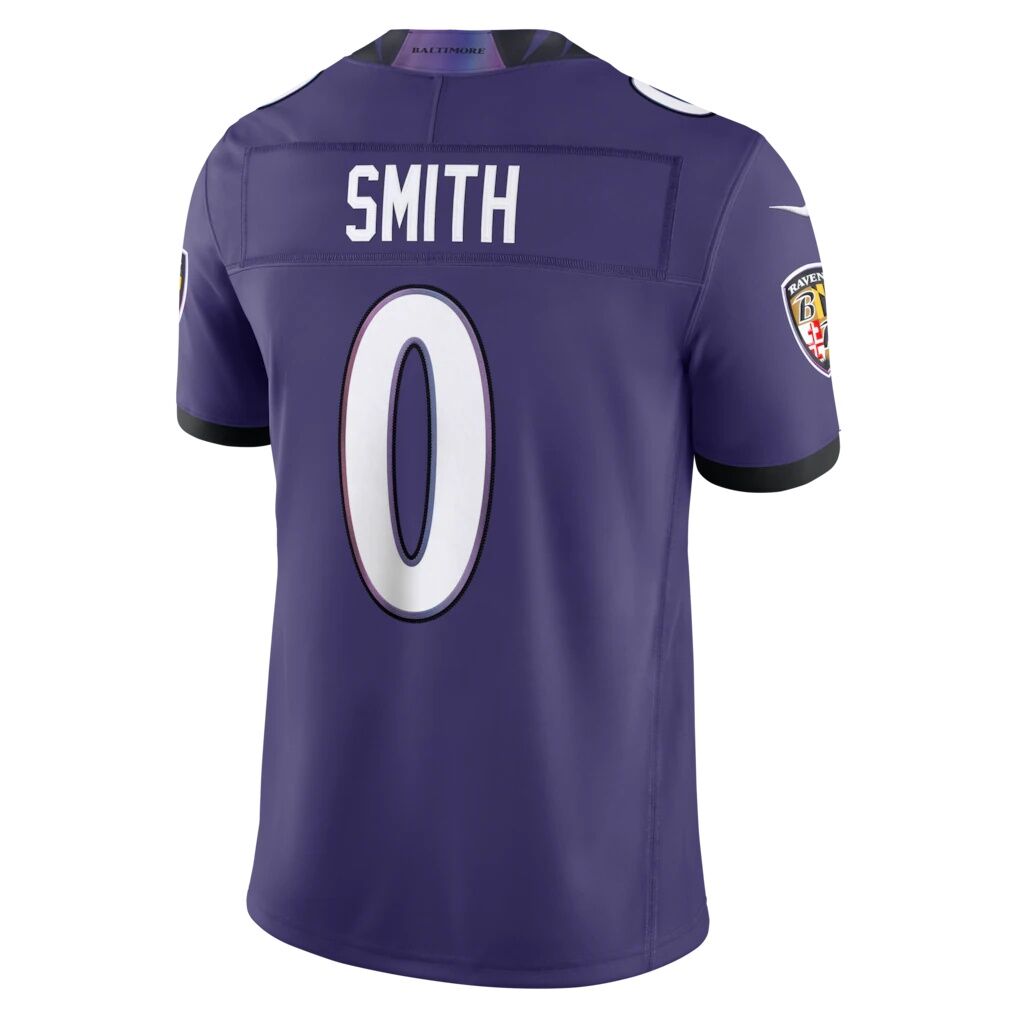 Roquan Smith Baltimore Ravens Nike Team Vapor F.U.S.E. Stitched Limited Jersey