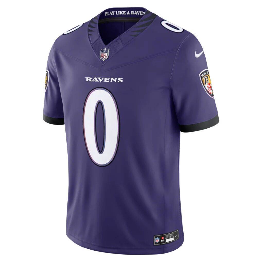 Roquan Smith Baltimore Ravens Nike Team Vapor F.U.S.E. Stitched Limited Jersey