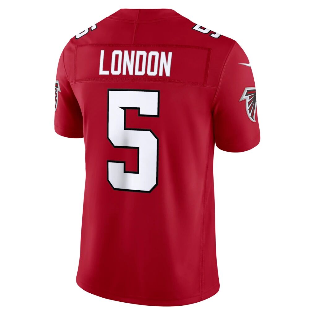 Drake London Atlanta Falcons Nike Team Vapor F.U.S.E. Stitched Limited Jersey