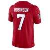 Bijan Robinson Atlanta Falcons Nike Team Vapor F.U.S.E. Stitched Limited Jersey - Red - Alt2