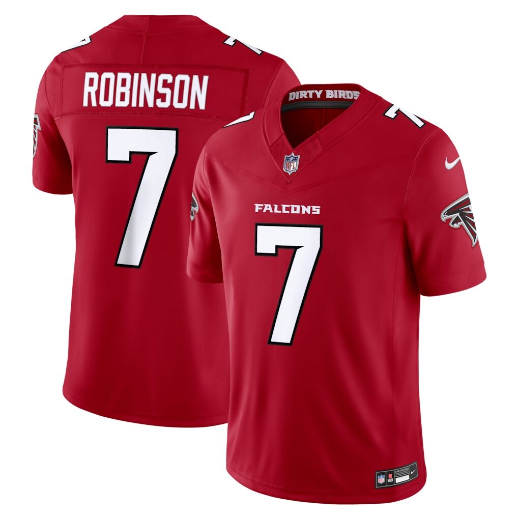 Bijan Robinson Atlanta Falcons Nike Team Vapor F.U.S.E. Stitched Limited Jersey