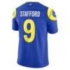 Matthew Stafford Los Angeles Rams Nike Team Vapor F.U.S.E. Stitched Limited Jersey - Royal - Detail View