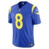 Jared Verse Los Angeles Rams Nike Team Vapor F.U.S.E. Stitched Limited Jersey - Royal - Side View