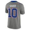 Khalil Shakir Buffalo Bills Nike Nickel City Vapor F.U.S.E. Stitched Limited Jersey - Gray - Detail View