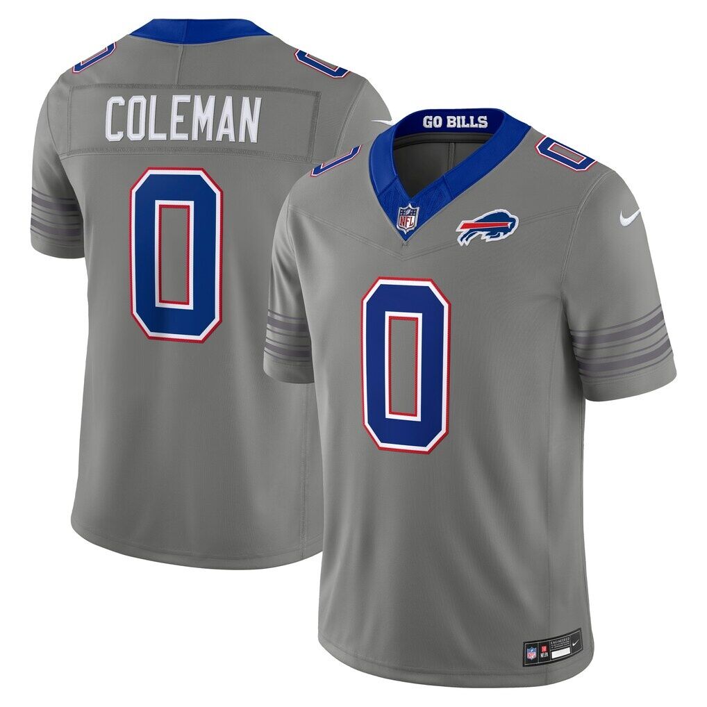 Keon Coleman Buffalo Bills Nike Nickel City Vapor F.U.S.E. Stitched Limited Jersey
