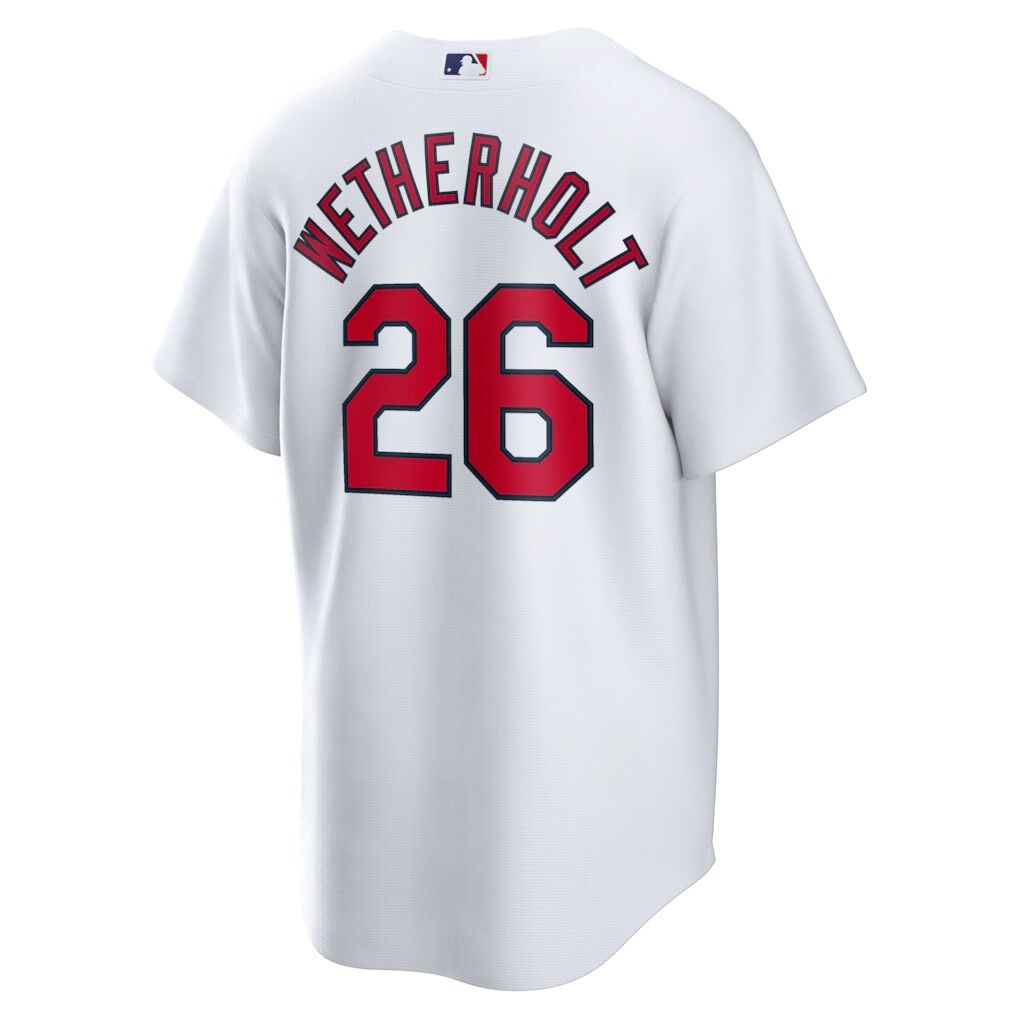 JJ Wetherholt St. Louis Cardinals Nike Home Replica Jersey