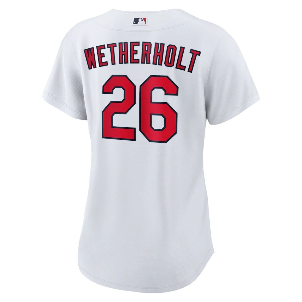 JJ Wetherholt St. Louis Cardinals Nike Women's Home Replica Jersey