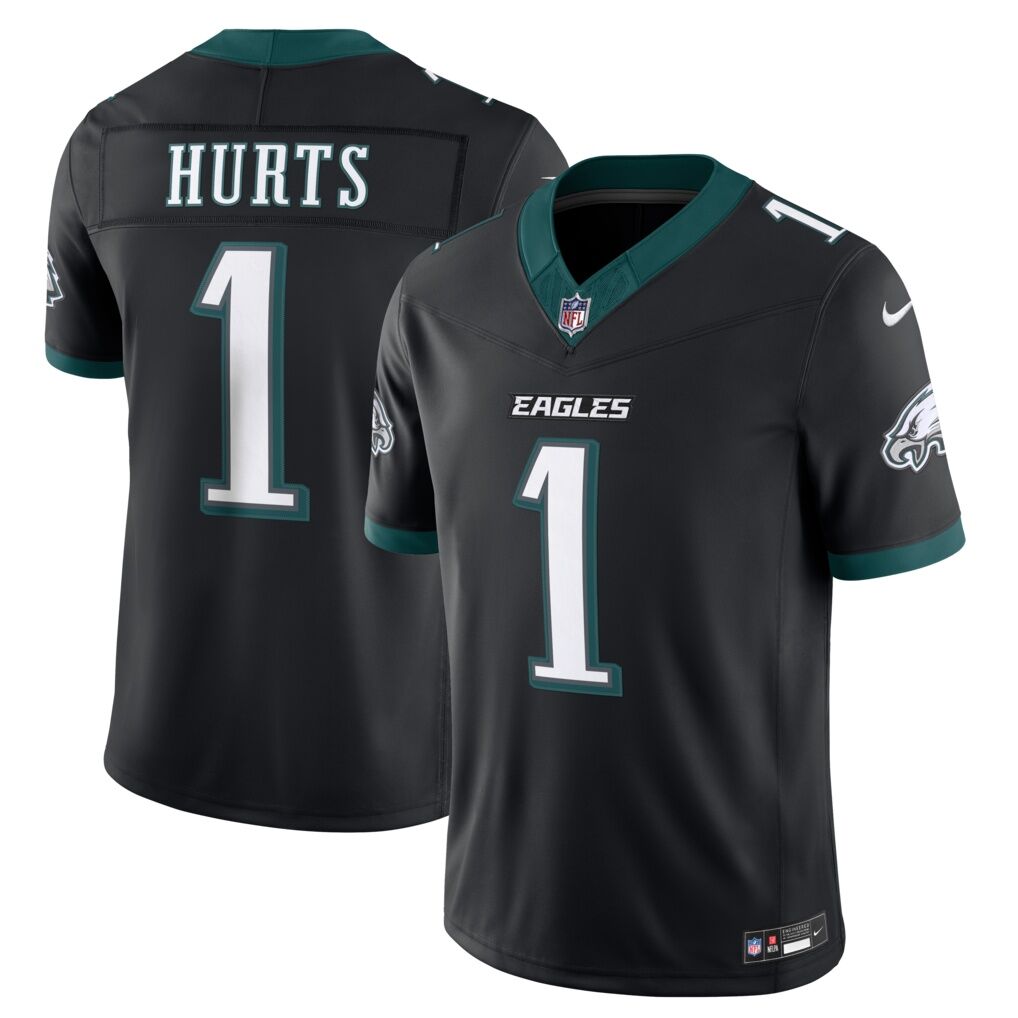 Jalen Hurts Philadelphia Eagles Nike Alternate Vapor F.U.S.E. Stitched Limited Jersey