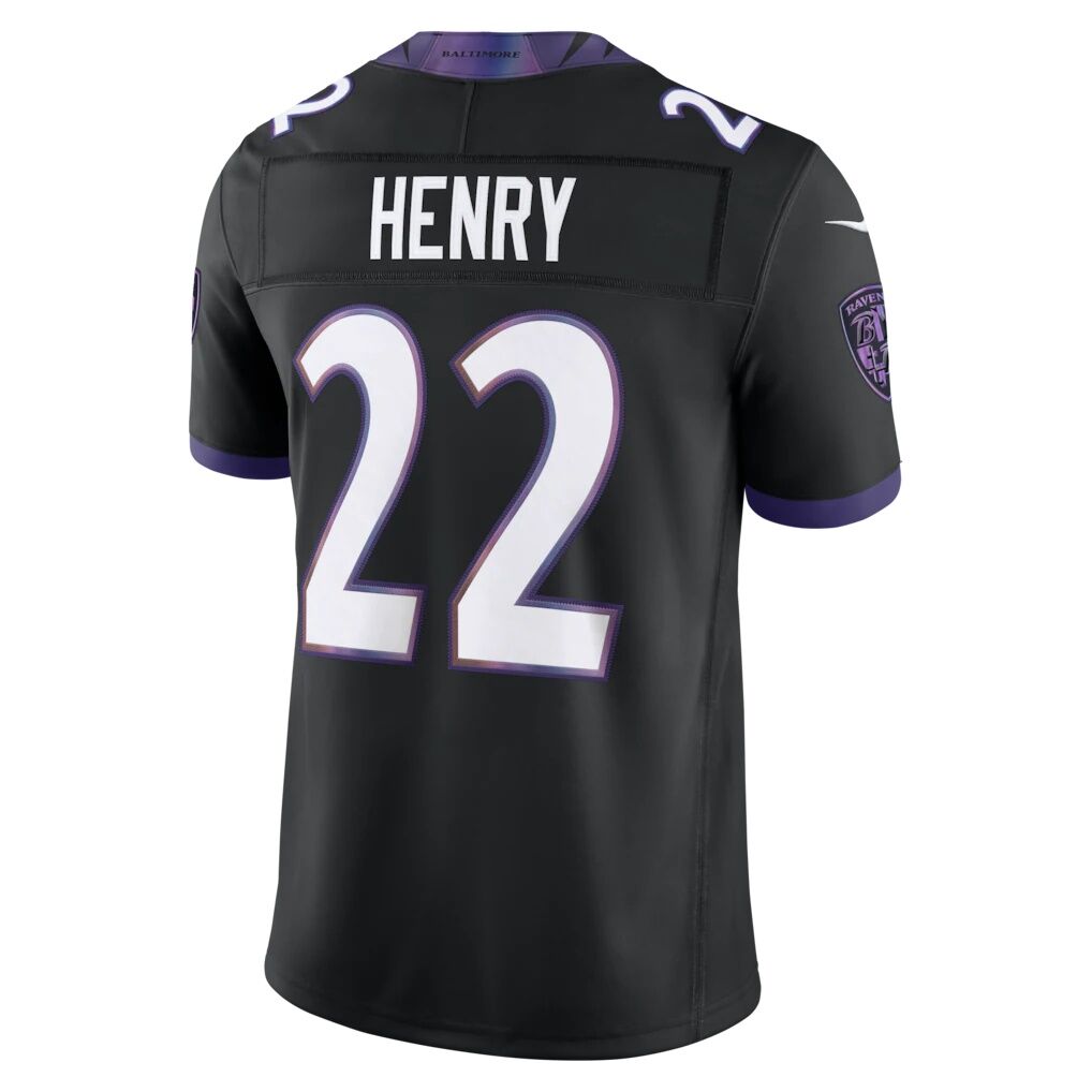 Derrick Henry Baltimore Ravens Nike Alternate Alternate Vapor F.U.S.E. Stitched Limited Jersey