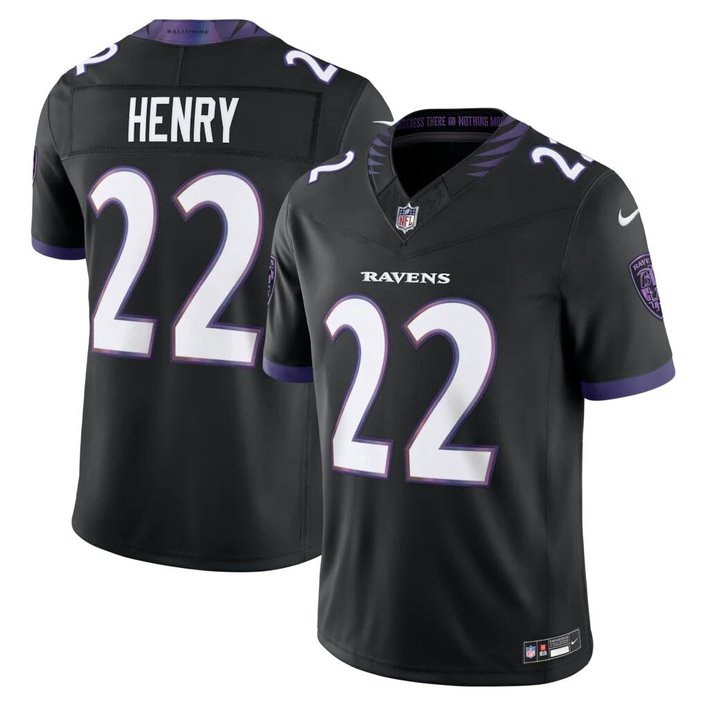Derrick Henry Baltimore Ravens Nike Alternate Alternate Vapor F.U.S.E. Stitched Limited Jersey