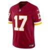 Terry McLaurin Washington Commanders Nike Team Vapor F.U.S.E. Stitched Limited Jersey - Burgundy - Alt1