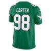 Jalen Carter Philadelphia Eagles Nike Alternate Vapor F.U.S.E. Stitched Limited Jersey - Kelly Green - Detail View
