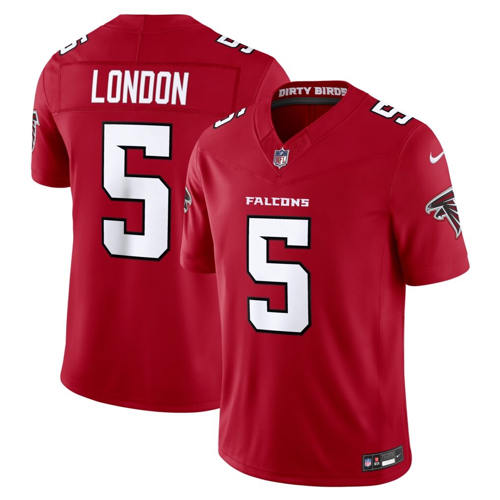Drake London Atlanta Falcons Nike Alternate Throwback Vapor F.U.S.E. Stitched Limited Jersey