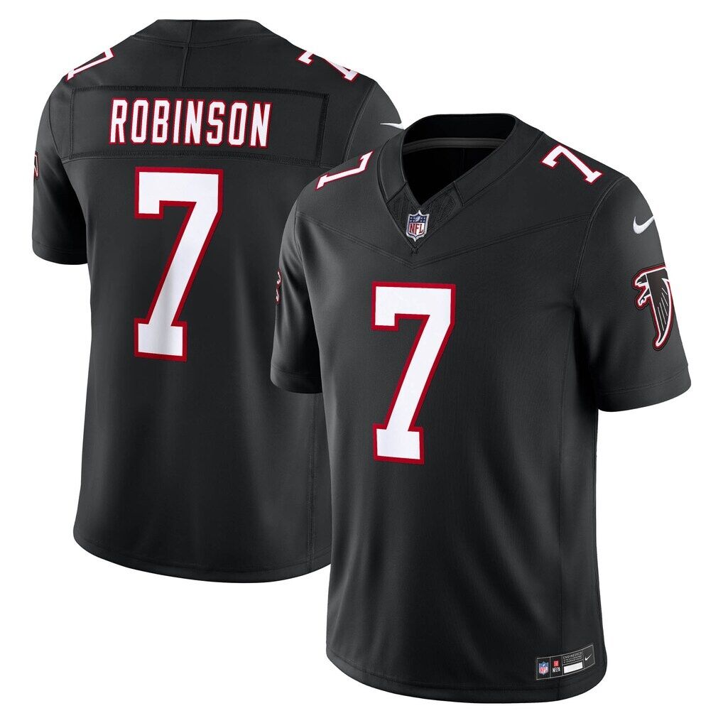 Bijan Robinson Atlanta Falcons Nike Alternate Throwback Vapor F.U.S.E. Stitched Limited Jersey