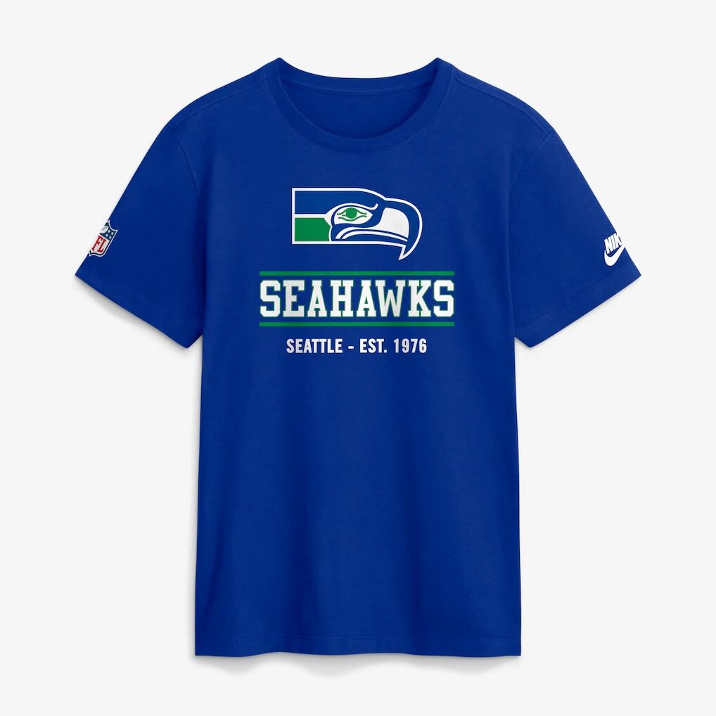 Seattle Seahawks Nike Sideline Alternate Final Sprint Dri-FIT T-Shirt - Royal