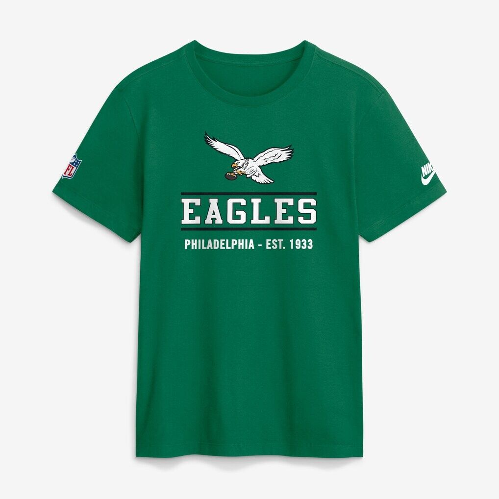 Philadelphia Eagles Nike Sideline Alternate Final Sprint Dri-FIT T-Shirt - Kelly Green