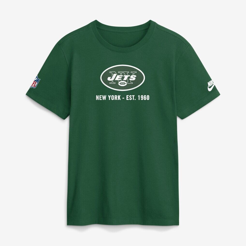 New York Jets Nike Sideline Alternate Final Sprint Dri-FIT T-Shirt