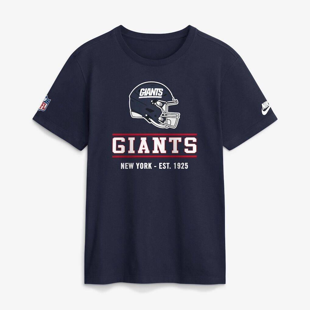 New York Giants Nike Sideline Alternate Final Sprint Dri-FIT T-Shirt