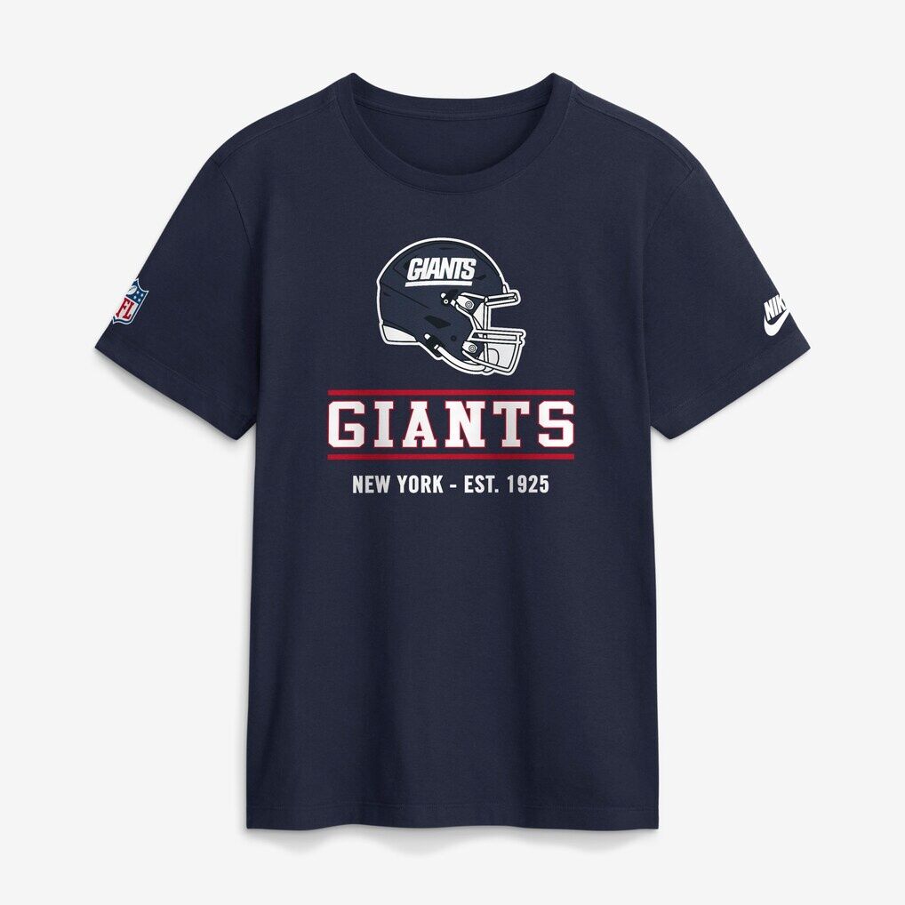 New York Giants Nike Sideline Alternate Final Sprint Dri-FIT T-Shirt