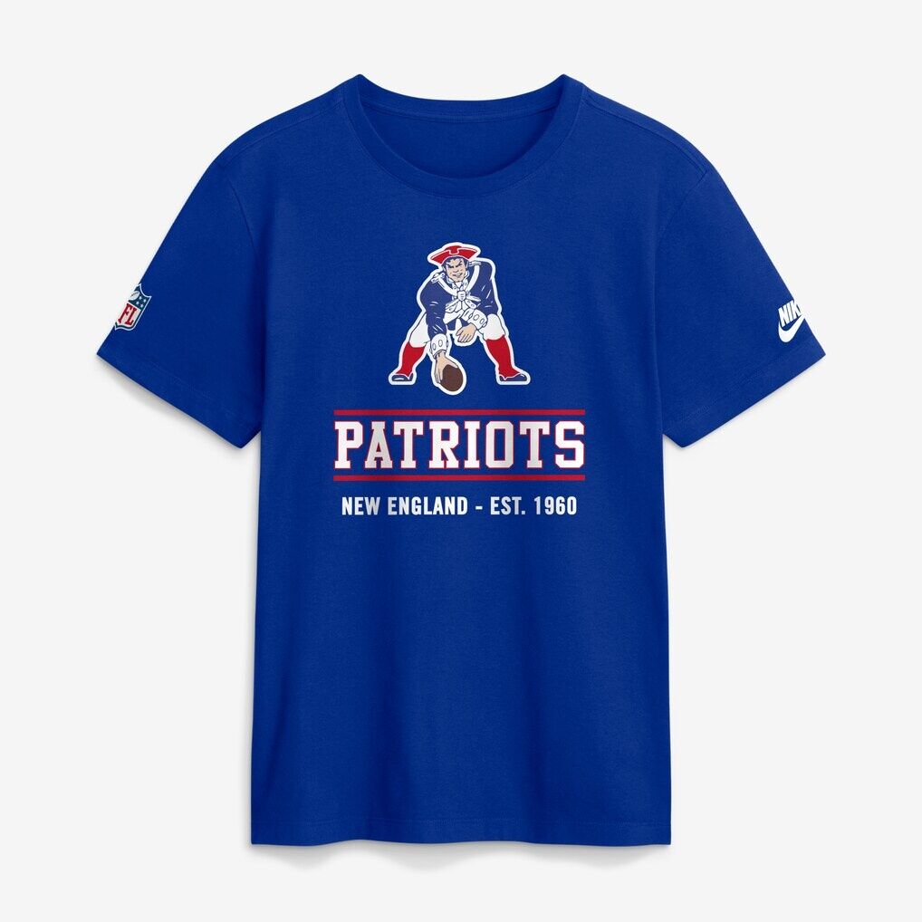 New England Patriots Nike Sideline Alternate Final Sprint Dri-FIT T-Shirt - Royal