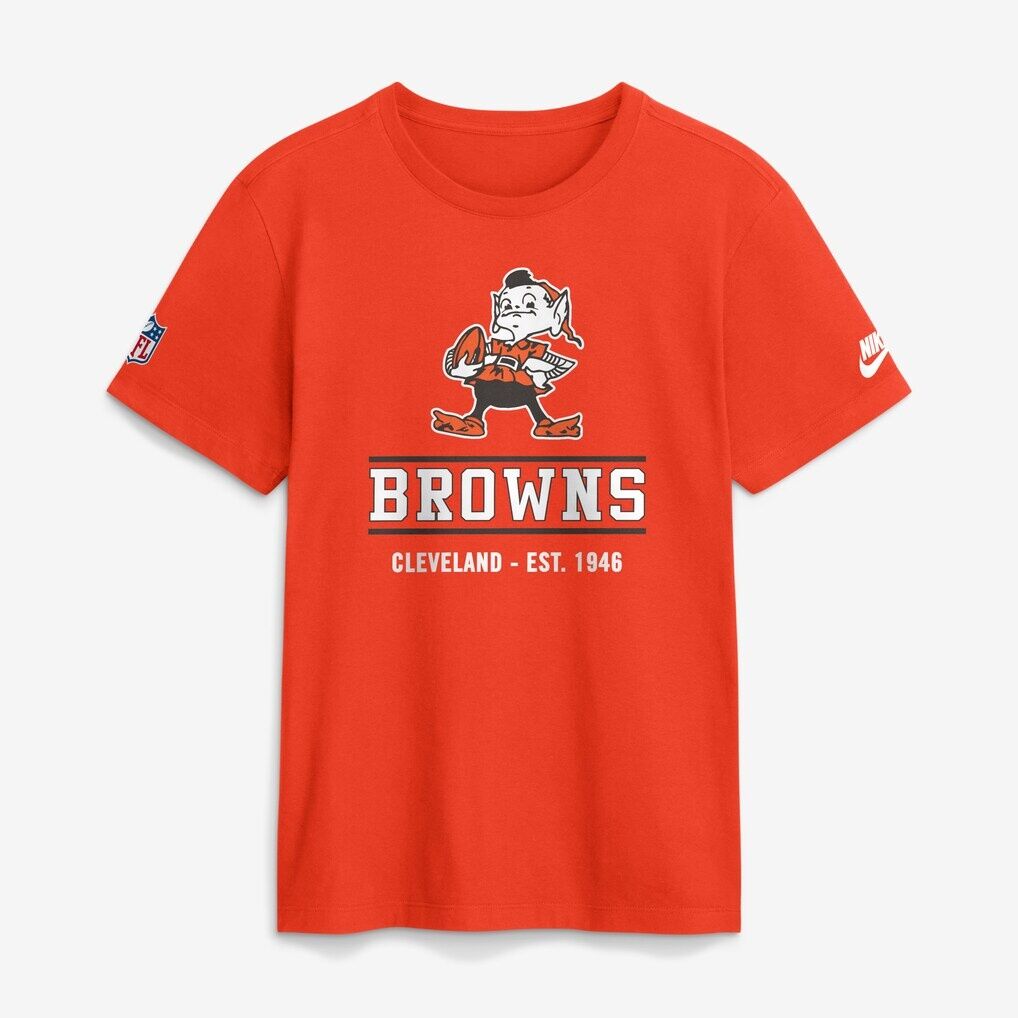 Cleveland Browns Nike Sideline Alternate Final Sprint Dri-FIT T-Shirt