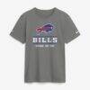 Buffalo Bills Nike Sideline Alternate Final Sprint Dri-FIT T-Shirt - Gray - Front View