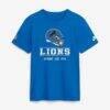 Detroit Lions Nike Tall Sideline Final Sprint Dri-FIT T-Shirt - Blue - Front View